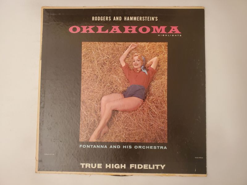 Fontanna and His Orchestra Rodgers and Hammerstein's Oklahoma Highlights vinyl record